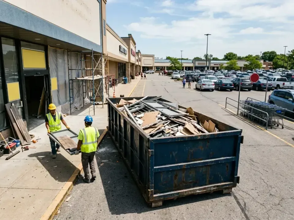 retail-store-renovation-debris-003 — frequently asked questions, Roll-off Dumpster Rentals in Annapolis Neck, MD